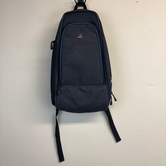 Sony Playstation PS1 PS2 Travel Padded Backpack Vintage 90s 00s - Picture 3 of 6